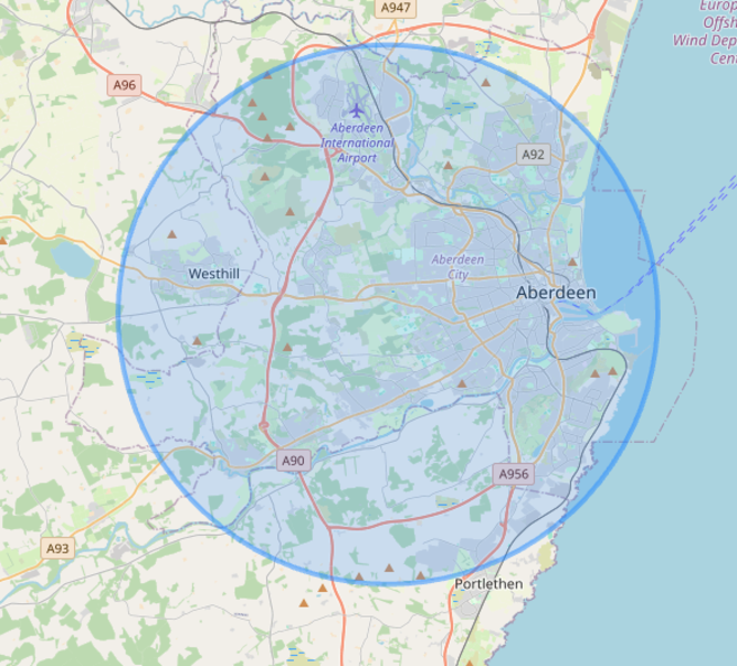 Aberdeen Christmas Tree Delivery